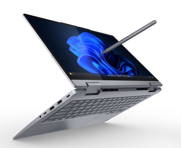 LENOVO ThinkBook 14 Yoga G5 14' WUXGA TOUCH Intel® U7-255U 32GB DDR5 512GB SSD Windows 11 PRO Intel® Graphics Thunderbolt Fingerprint 1YR OS 1.6kg ~i5