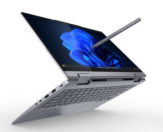 LENOVO ThinkBook 14 Yoga G5 14' WUXGA TOUCH Intel® U7-255U 32GB DDR5 512GB SSD Windows 11 PRO Intel® Graphics Thunderbolt Fingerprint 1YR OS 1.6kg ~i5