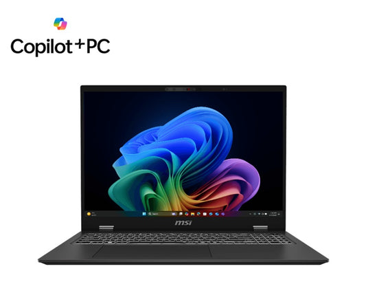 MSI Prestige Series Notebook 16" UHD Intel Core Ultra 9 288V Embedded 32GB LPDDR5x-8533 2xM.2 SSD slot Windows11  Intel Arc Graphics