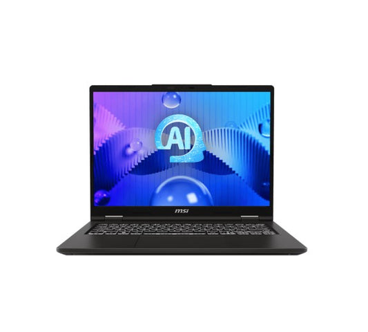 MSI Venture 14 AI A1MG-013AU 14" 16:10 2.8K  Intel Core Ultra 7 155H DDR5 8GB*2 512GB SSD Windows11 Home Advanced Intel Arc Graphics, Solid Gray