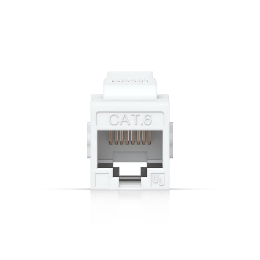 Ubiquiti Cat6 Keystone Coupler - White 12-Pack