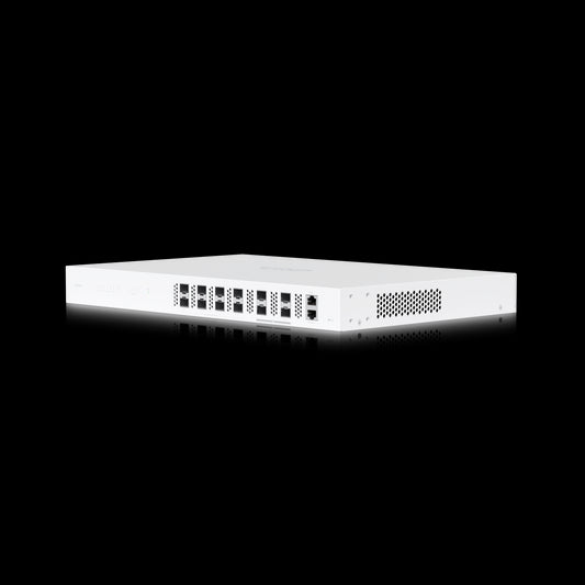 Ubiquiti UISP Fiber OLT XGS, Eight-port Optical Line Terminal Deliver 10 Gbps Uplink/Downlink Speeds, 2048 Client capacity (8 ports),