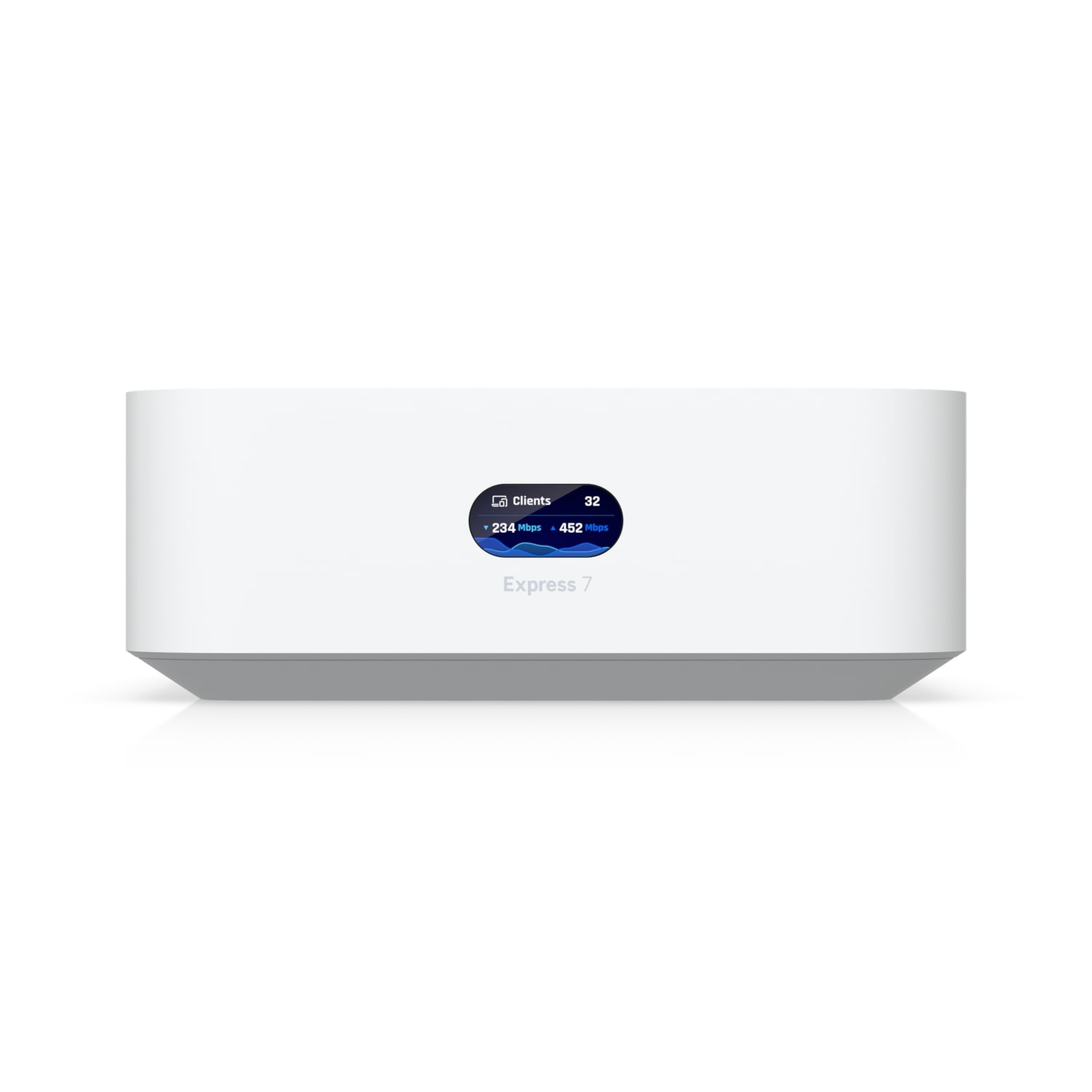 Ubiquiti UniFi Express 7, Mesh-scalable, Super-compact 10G Cloud Gateway, Integrated WiFi 7 With 6 GHz support, 140 mÂ² Coverage