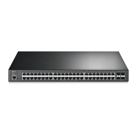 TP-Link SG3452P JetStream 52-Port Gigabit L2+ Managed Switch with 48-Port PoE+, 384W PoE Budget, Integrated into Omada SDN,  48Ã— Gigabit PoE+ Ports, 4