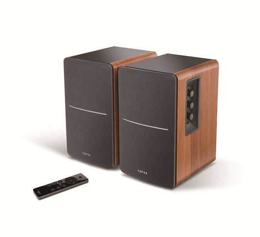 Edifier R1280DBS - 2.0 Lifestyle Bookshelf Bluetooth Studio Speakers - Brown
