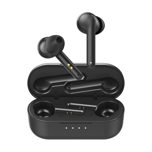 mbeatÂ® E2 True Wireless Earbuds/Earphones - Up to 4hr Play time, 14hr Charge Case, Easy Pair Fully Charging time: 2 hours Play Time: 18 hours