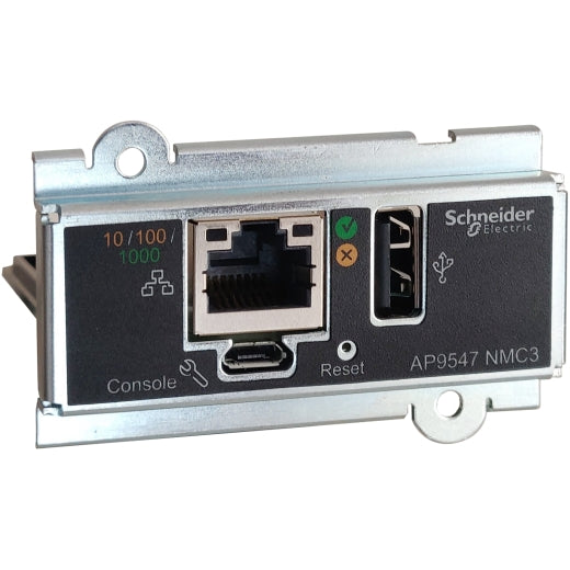 APC Network Management Card  for Easy UPS 3 Series, 3-Phase, remotely monitor and manage the UPS