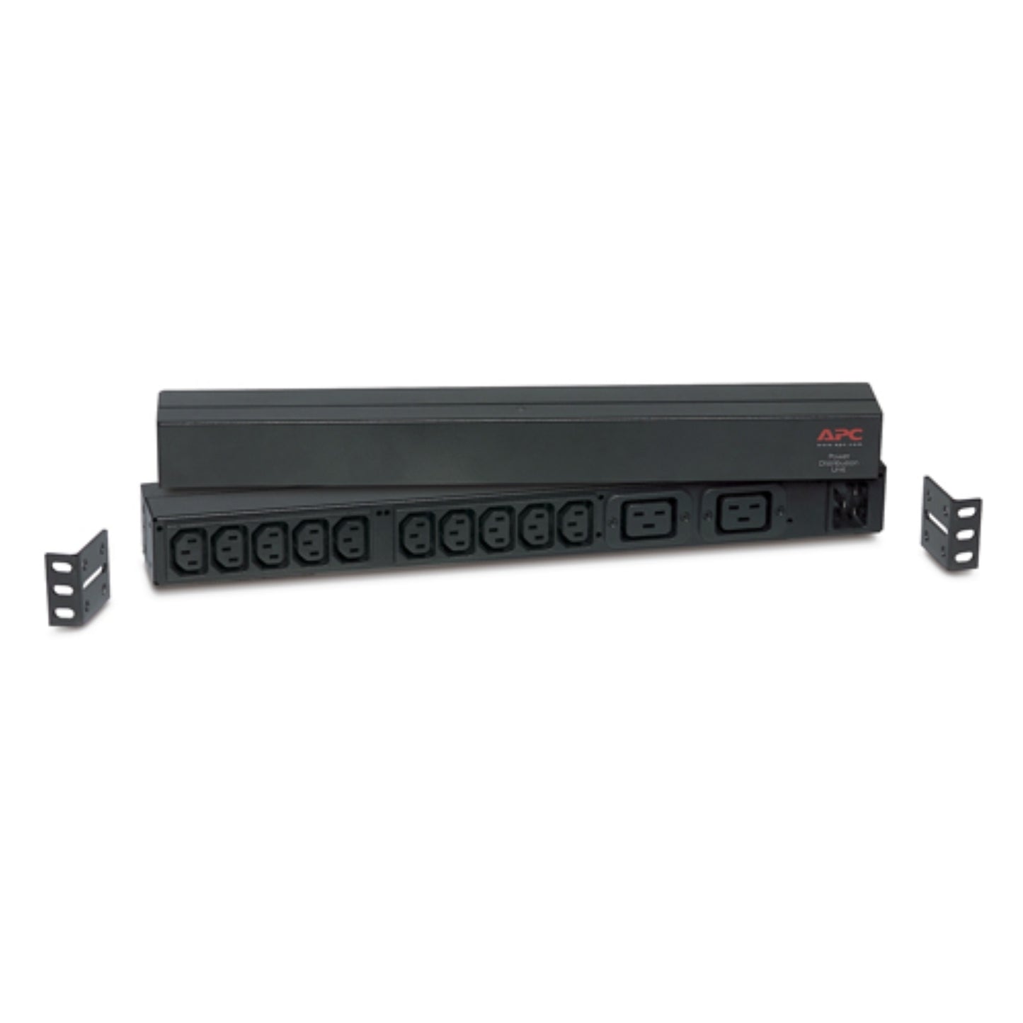 APC Basic Rack PDU, 1U, 230V/16A Input, 2x IEC C19 & 10x IEC C13 Outlets