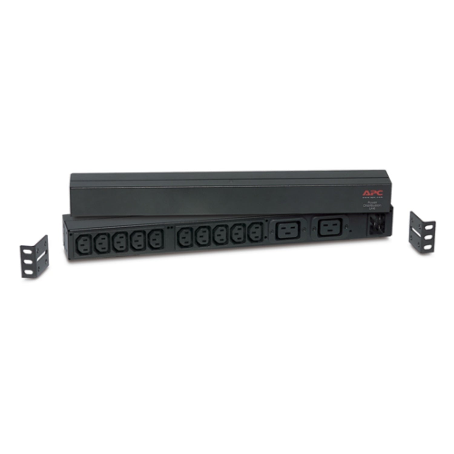 APC Basic Rack PDU, 1U, 230V/16A Input, 2x IEC C19 & 10x IEC C13 Outlets