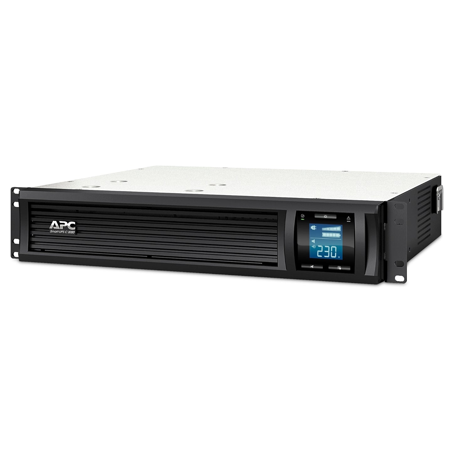 APC Smart-UPS C 2000VA/1300W Line Interactive UPS, 2U RM, 230V/16A Input, 6xIEC C13 Outlets, Lead Acid Battery, Graphic LCD