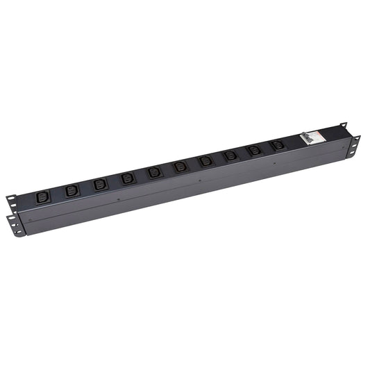 PowerShield Vertical PDU with IEC C14 Input, 10 x C13 outlets, provides reliable power distribution for vertical installations