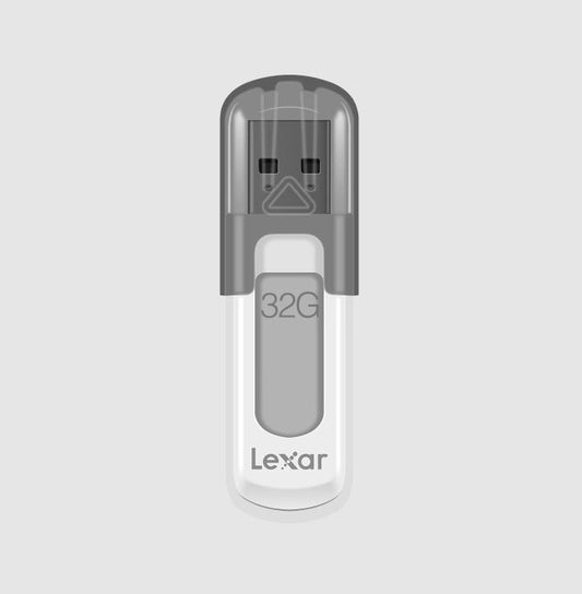 Lexar V100 32GB JumpDriveÂ® USB3.0 Flash Drive, up to 100MB/s read allows you to quickly and easily store and transfer your favorite photos, videos