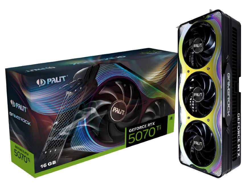 PALIT RTX5070Ti GAMEROCK 16GB GDDR7 256bit 3-DP HDMI